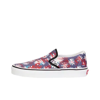 Vans Classic Slip On Floral Red