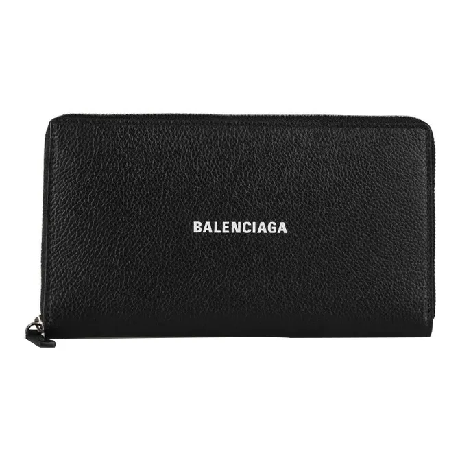 Balenciaga Logo Continental Wallet-0