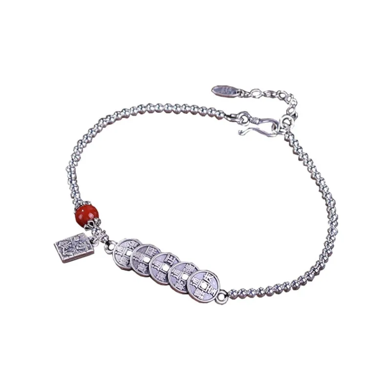 Reverevis 925 Sterling Silver Anklets Women's-0