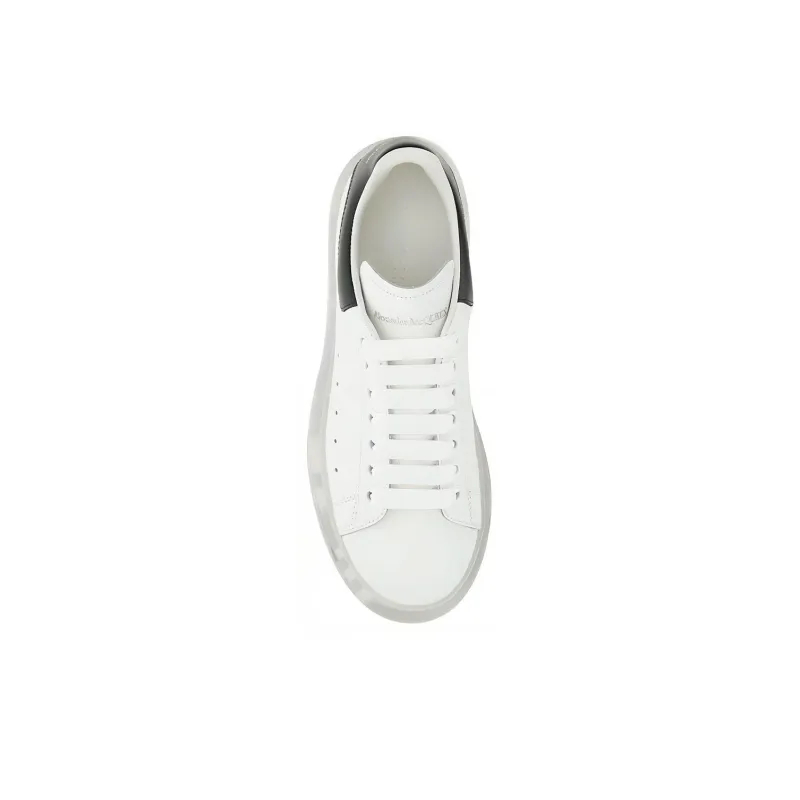 Alexander McQueen Oversized Transparent Sole Sneaker 'White'-3