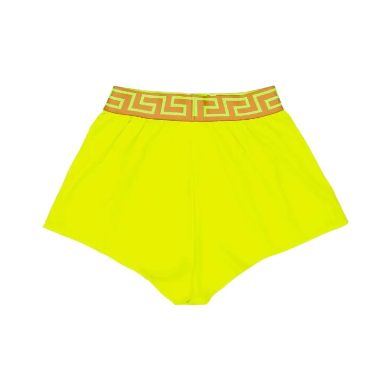 VERSACE Casual Shorts Women's Camel Yellow-1