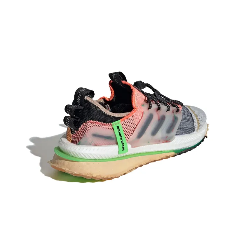 Adidas X_PLRBOOST Helen Kirkum Aluminium Core Black Lucid Lime-3