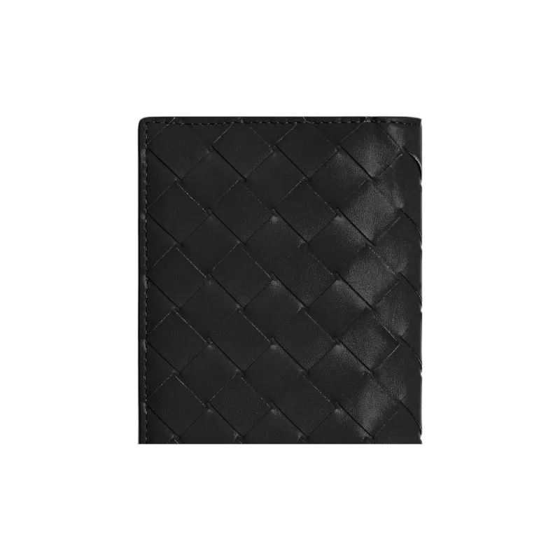 Bottega Veneta Woven Bi Fold Wallet-4