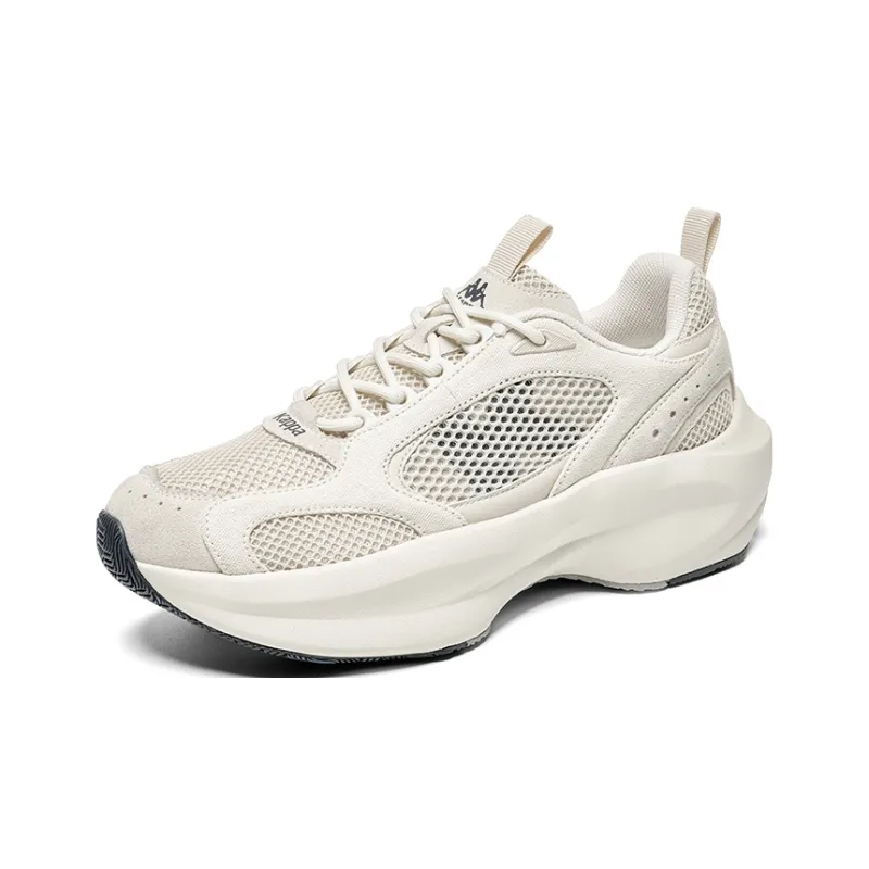 Kappa Slip Resistant Breathable Low Top Casual Running Shoes Unisex Winter White-2