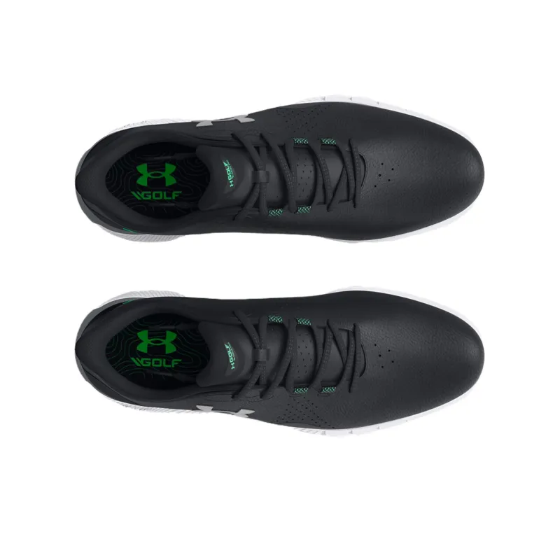 Under Armour Drive Fade Spikeless Slip Resistant Low Top Golf Shoes Men's Black Loose Fit-3