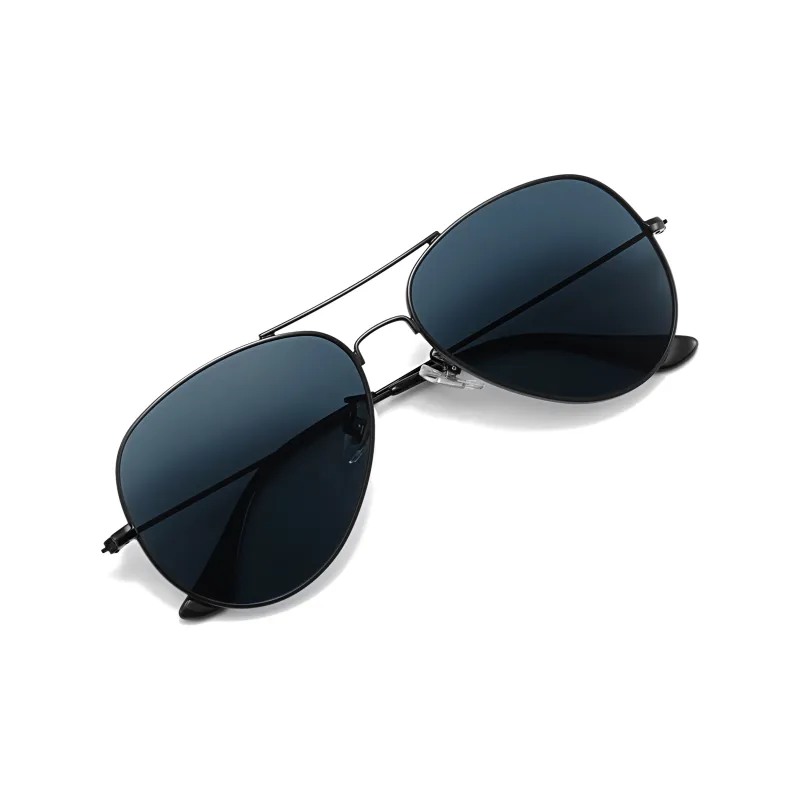 HLA Metal Aviator Sunglasses Men's-7