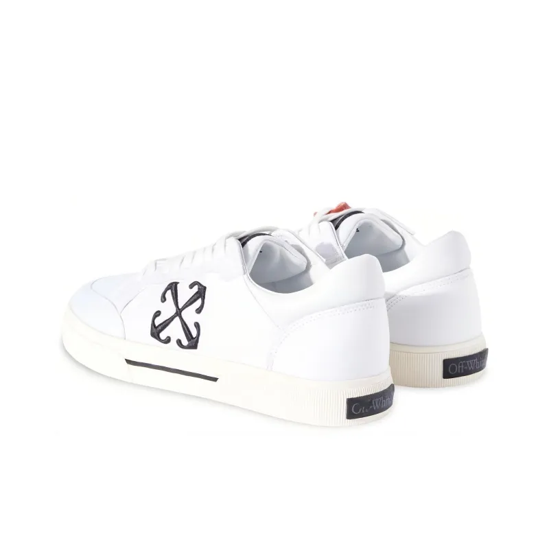 OFF-WHITE New Low Vulcanized White Black-4