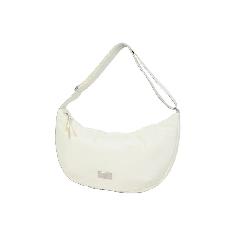 Doughnut Nylon Shoulder Bag Unisex Chalk-1