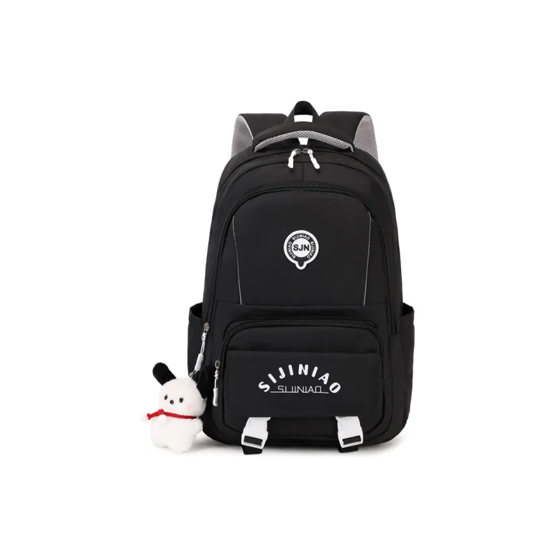 NOMK Nylon Backpack Large Size Unisex Red/Black/Blue/White/Purple-5