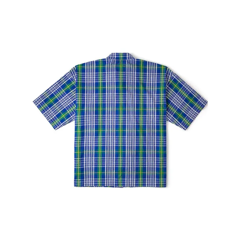 Vans TOKYO DESIGN COLLECTIVE Shirt Unisex Blue Plaid-1