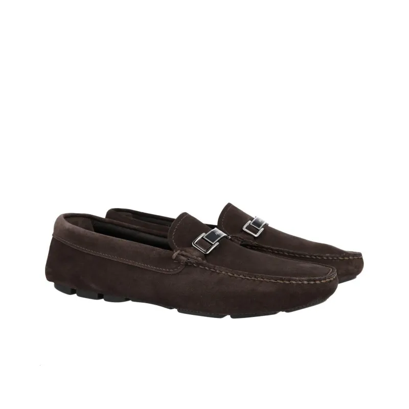 PRADA Loafers Men Brown-4