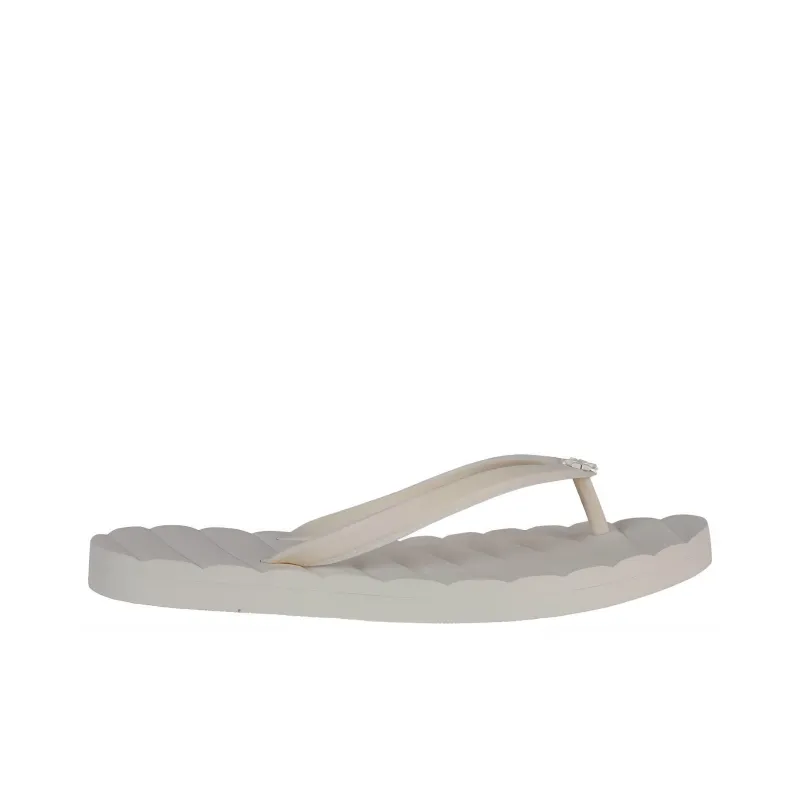 TORY BURCH Kira Flip Flops Ivory White Women's-1