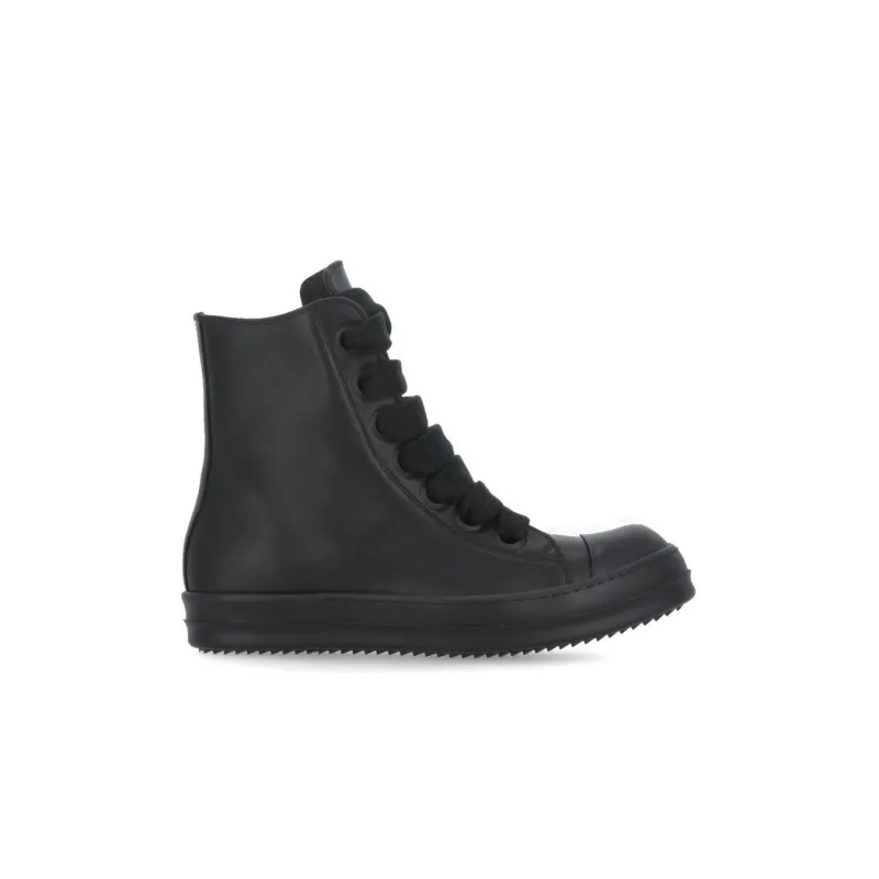 RICK OWENS Zip-up High-top Sneakers-1
