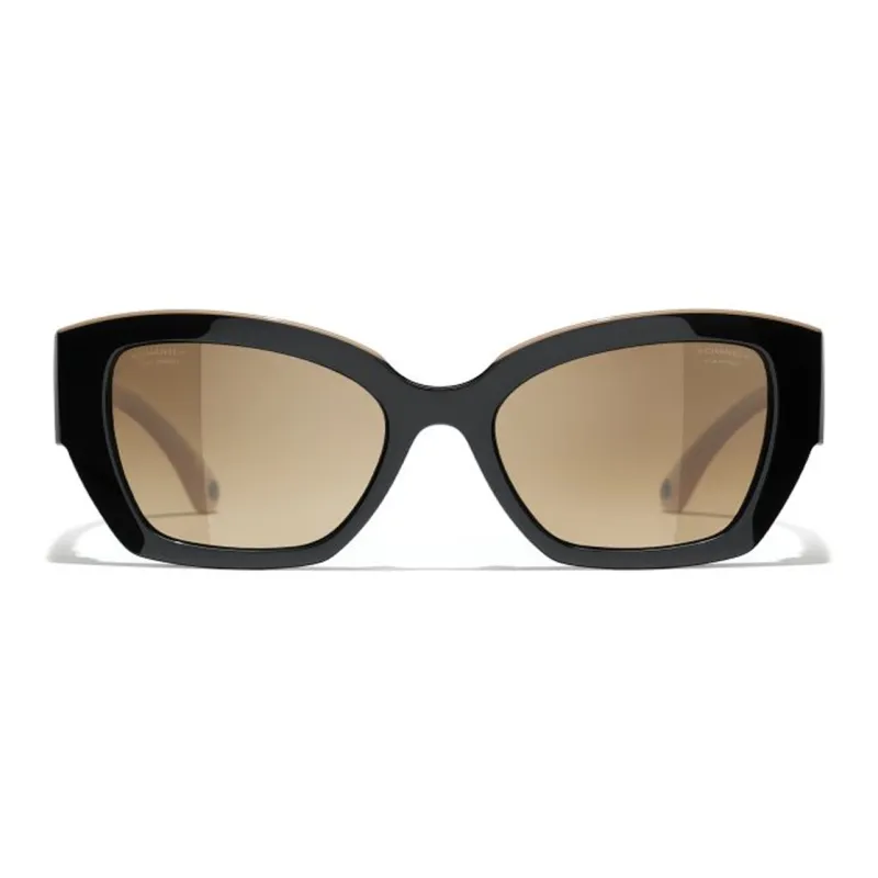 CHANEL Butterfly Polarized Sunglasses-1