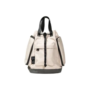 Doughnut Recycled Polyester Backpack Small Size Unisex Stone Color