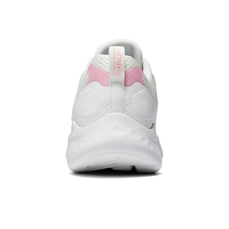 Skechers Cushioning Breathable Lightweight Low Top Casual Running Shoes Women's White-5
