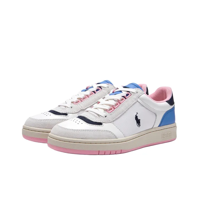 Polo Ralph Lauren CRT SPT Skateboard Shoes Women's White-2