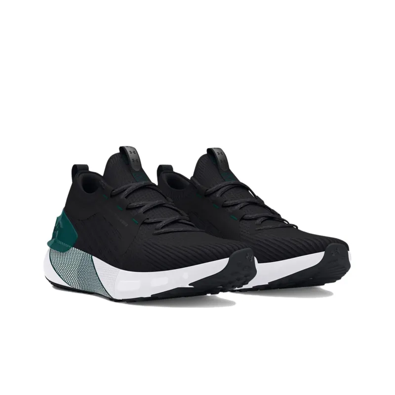 Under Armour HOVR Phantom 3 Slip Resistant Low Top Running Shoes Men's Black Green-2