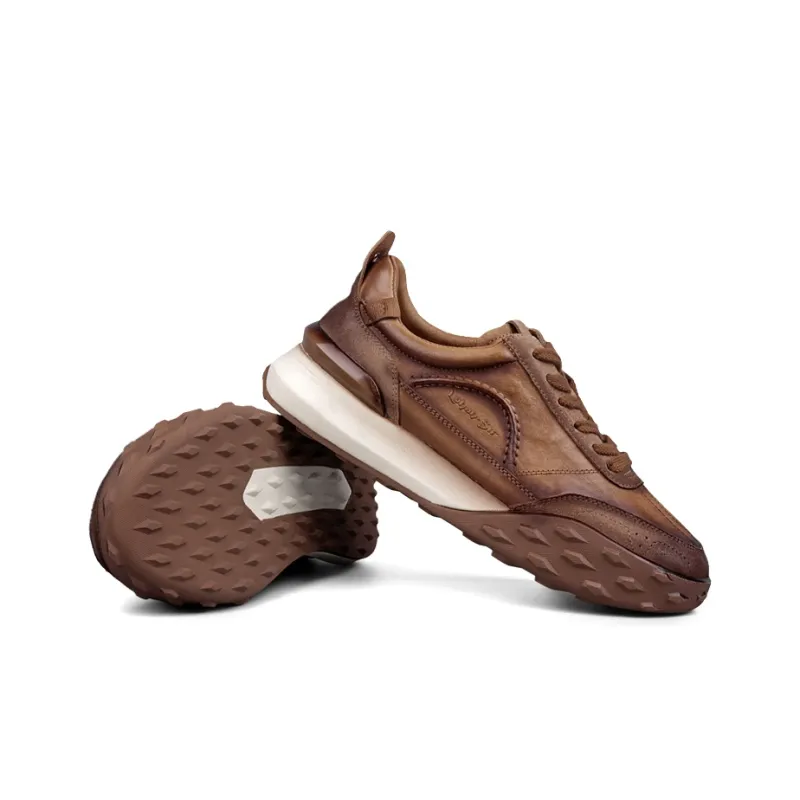 LOHAN·SIR Rhythm Series Lightweight Wear Resistant And Slip Resistant Low Top Casual Shoes Men's-9