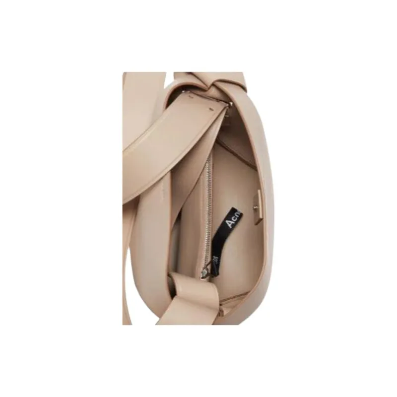 Acne Studios Musubi Calfskin Handbag Shoulder Bag Mini Women's Taupe-3
