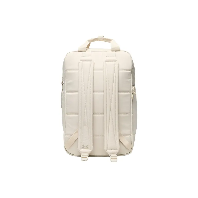 Under Armour Polyester Backpack Regular Unisex Khaki Gray-1