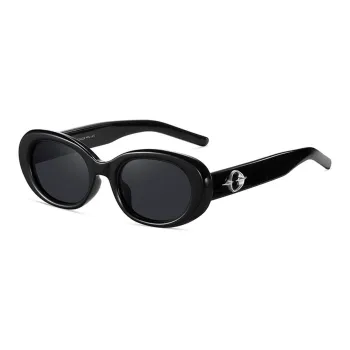 PRETTYALLUSION Oval Sunglasses Women's
