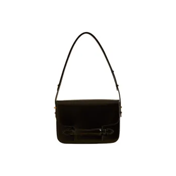 MARK CROSS Calfskin Portable Crossbody Bag Shoulder Bag Women's Black