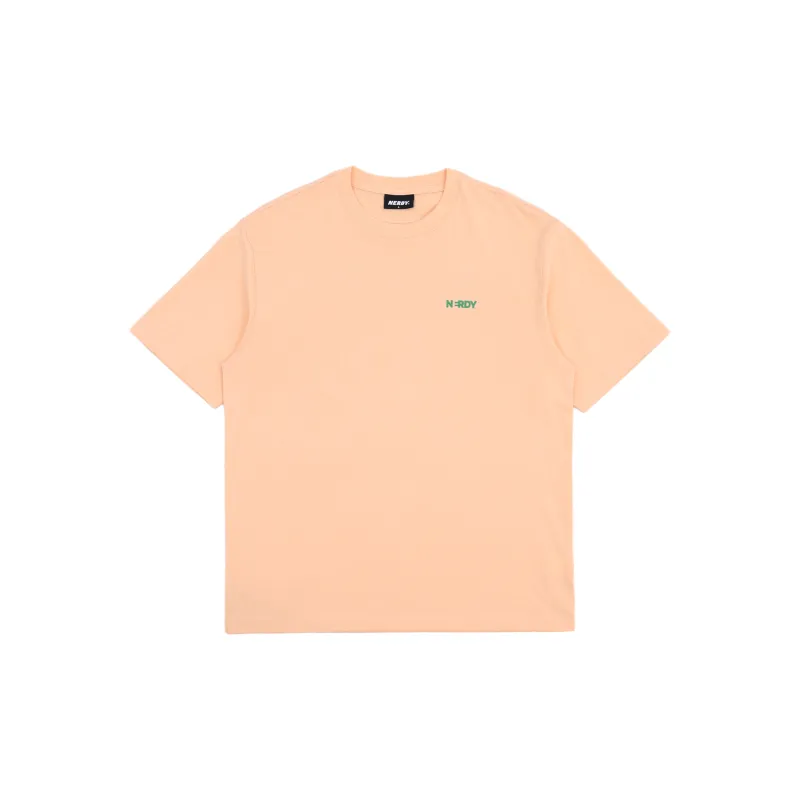 NERDY SS24 T Shirt Unisex Light Orange-1