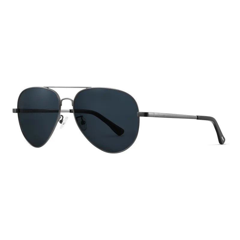 HLA Alloy Aviator Sunglasses Men's-5