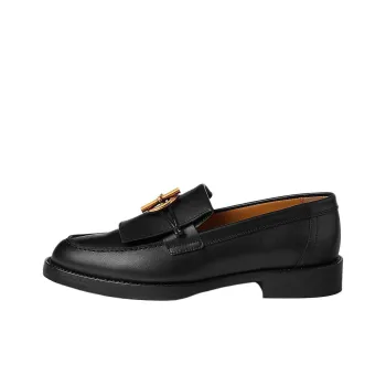 HERMES Impact Loafers Women's Black