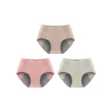 3 Pack (Extended Leak-Proof A Set-Brown+Pink+Gray Green)