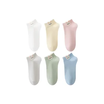 H-YXIANG No-Show Socks Women's 6 Pack