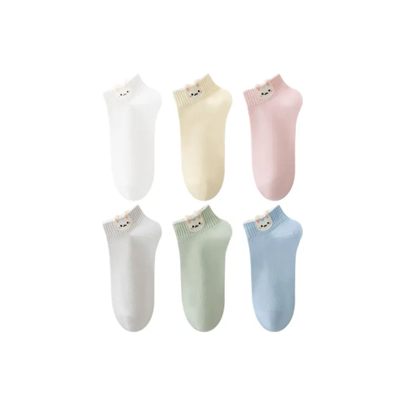 H-YXIANG No-Show Socks Women's 6 Pack-0