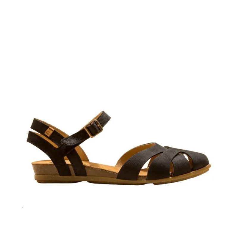 El Naturalista Strap Sandals Women's Black-1