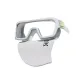 Mù Snow+Waterproof Swimming Cap White