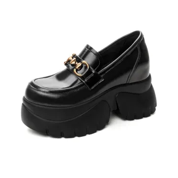 Shangjinni Loafers Women's Black/Beige/Brown