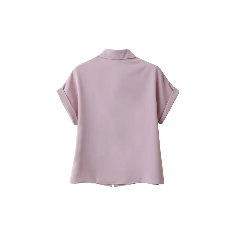 Huagaa Shirts Women's Purple-1