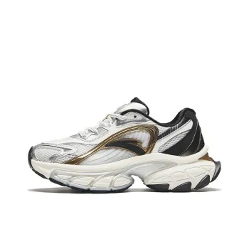 Anta Life Collection Cushioned Slip Resistant Low Top Casual Shoes Men's Gray Silver Black