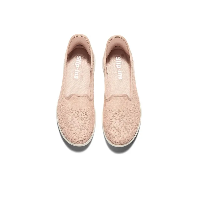 Skechers ON THE GO Cushioning Breathable Support Lightweight Rebound Low Top Casual Shoes Women's Nude Pink-3