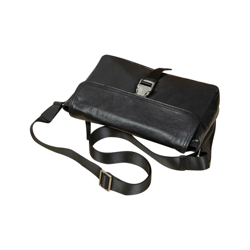 DOSRFINI Genuine Leather Top Grain Tanned Cow Leather Crossbody Bag-4
