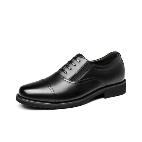 Mulinsen Dress Shoes Men Low-Top Black