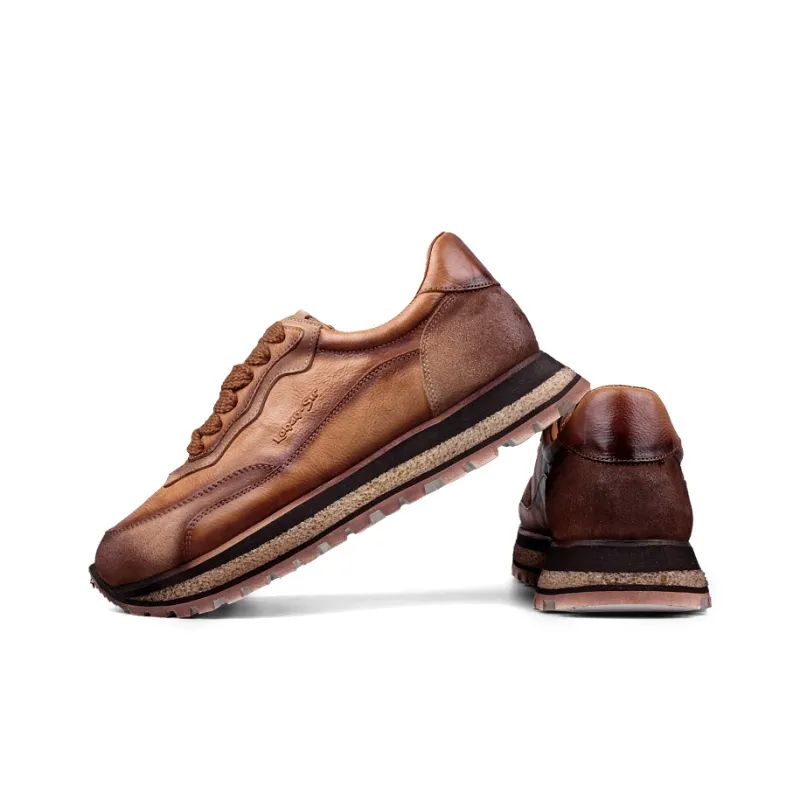 LOHAN·SIR Rhythm Series Wear-resistant Lightweight Breathable And Non-slip. Low-Top Casual Shoes Men's-2