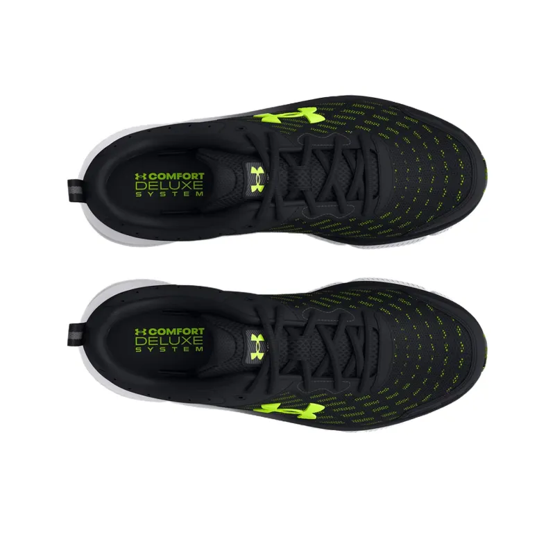 Under Armour Charged Assert 10 'Black High Vis Yellow'-3