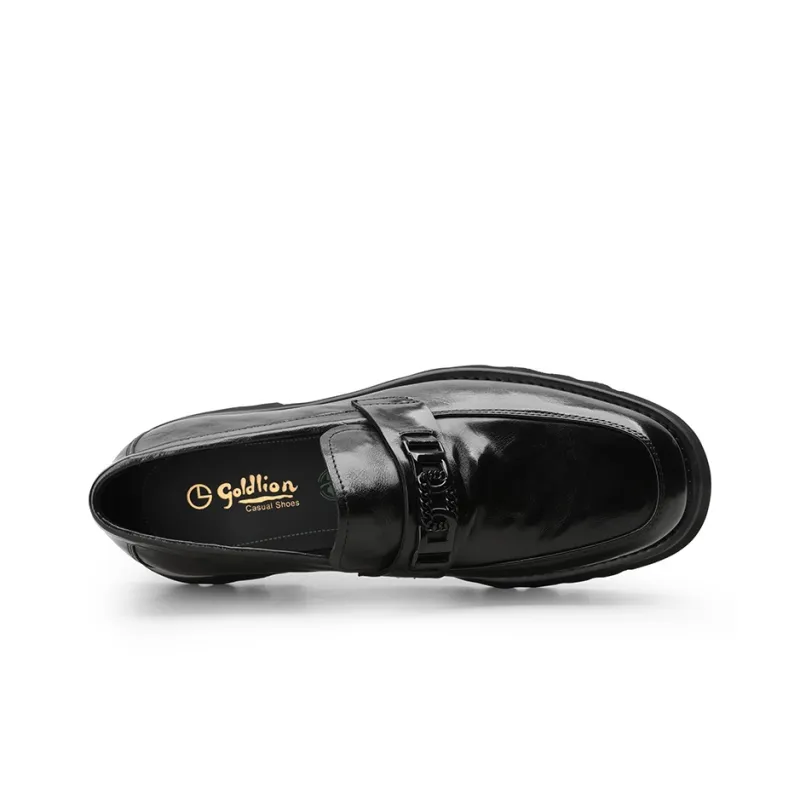 GOLDLION Loafers Men Black-2