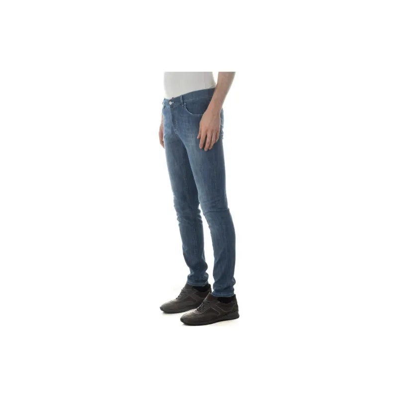 DANIELE ALESSANDRINI Jeans Men's Blue-2