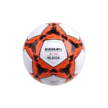 KASUP Size 5 Soccer TPU Seamless Thermal bonding Unisex White Orange