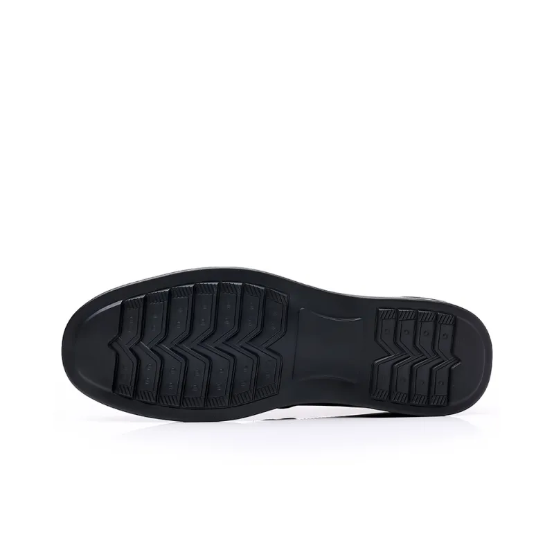 Poitulas Men's Casual Shoes Men Low Top Black-4