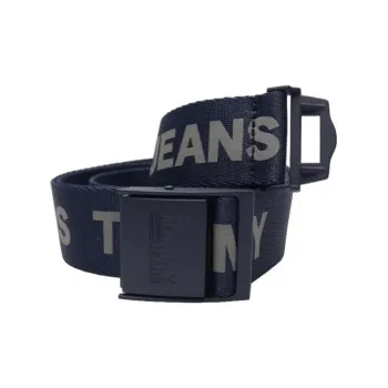 Tommy Hilfiger Nylon Belt Men's Marine Blue Width 3.5CM