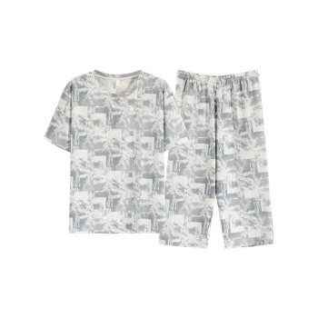 Pretty Lady Pajama Set Women's Light Blue