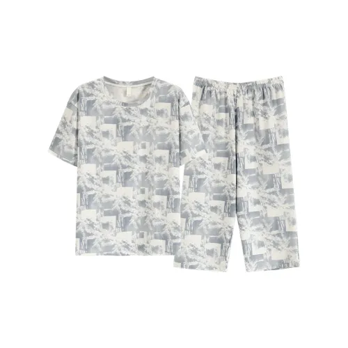 Pretty Lady Pajama Set Women's Light Blue